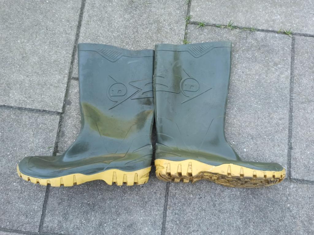 Dunlop regenlaarzen ZGAN maat 45, Overige kleuren, Ophalen of Verzenden, Dunlop, Regenlaarzen