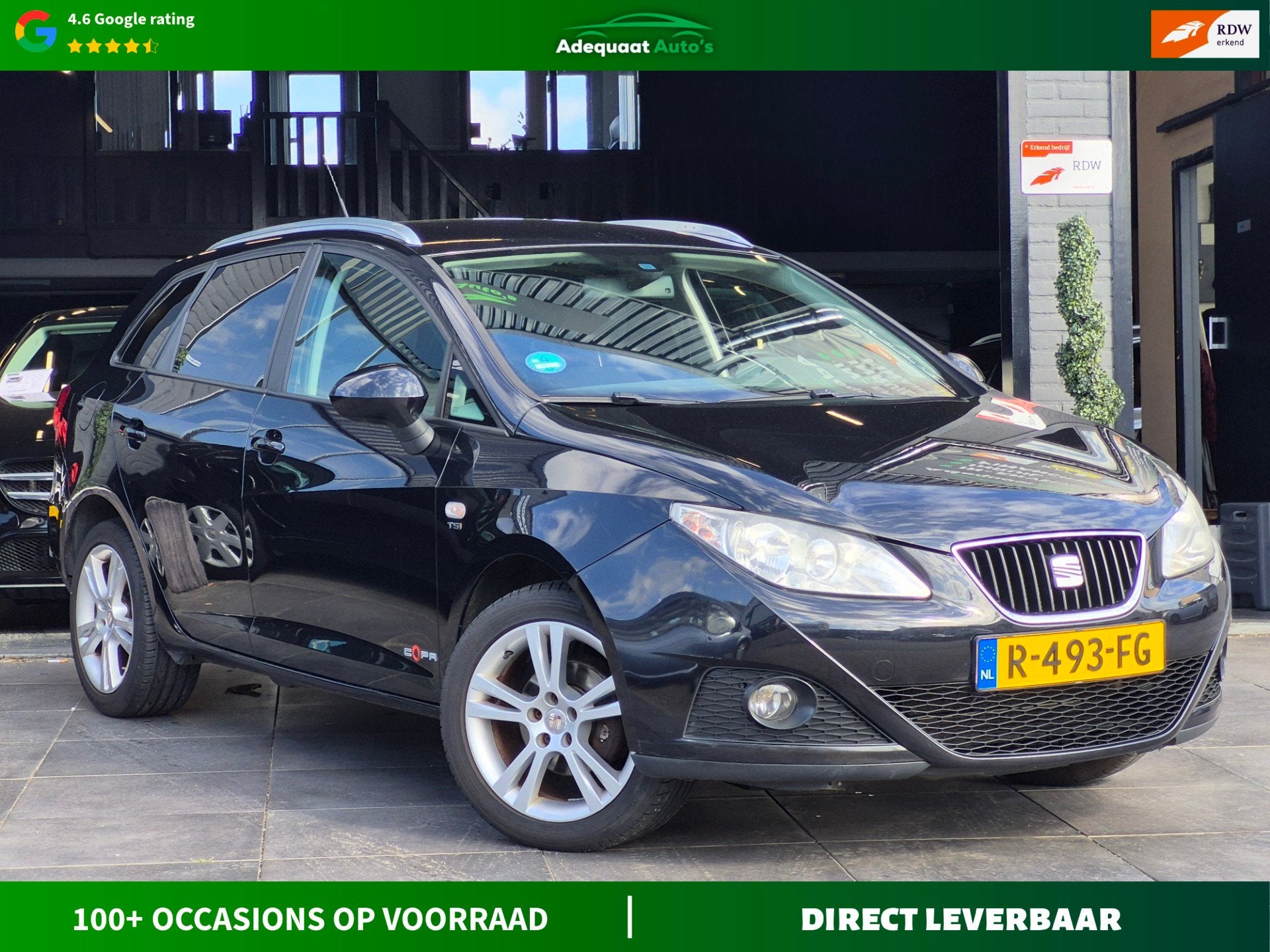 Seat Ibiza ST 1.2 TSI Style|Airco|Cruise|APK|Elek. Ramen, Voorwielaandrijving, Stof, Met garantie (alle), Handgeschakeld