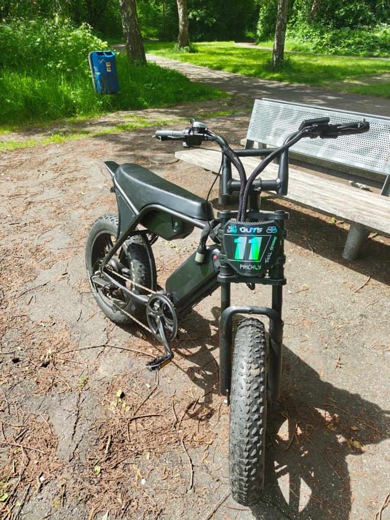 Custom ouxi v8 fatbike, Ophalen, Zo goed als nieuw, 50 km per accu of meer, Overige merken