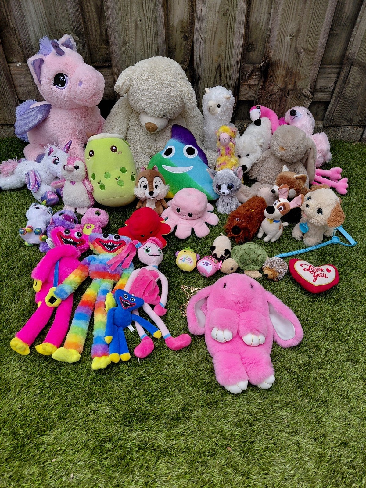 Grote collectie knuffels, Ophalen, Gebruikt