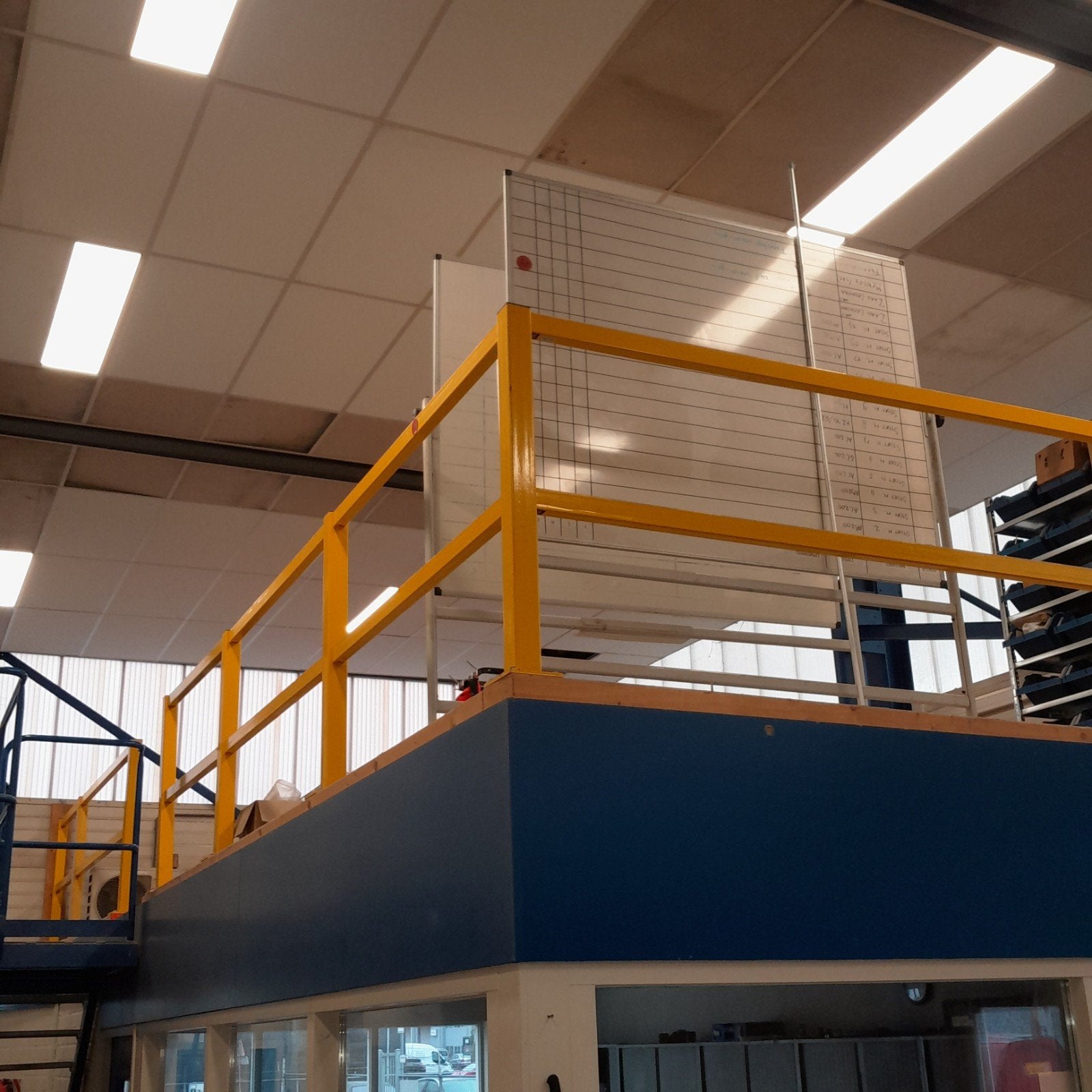 aanrijdbeveiliging railing verzinkt,  geel gecoat, modulair, Ophalen
