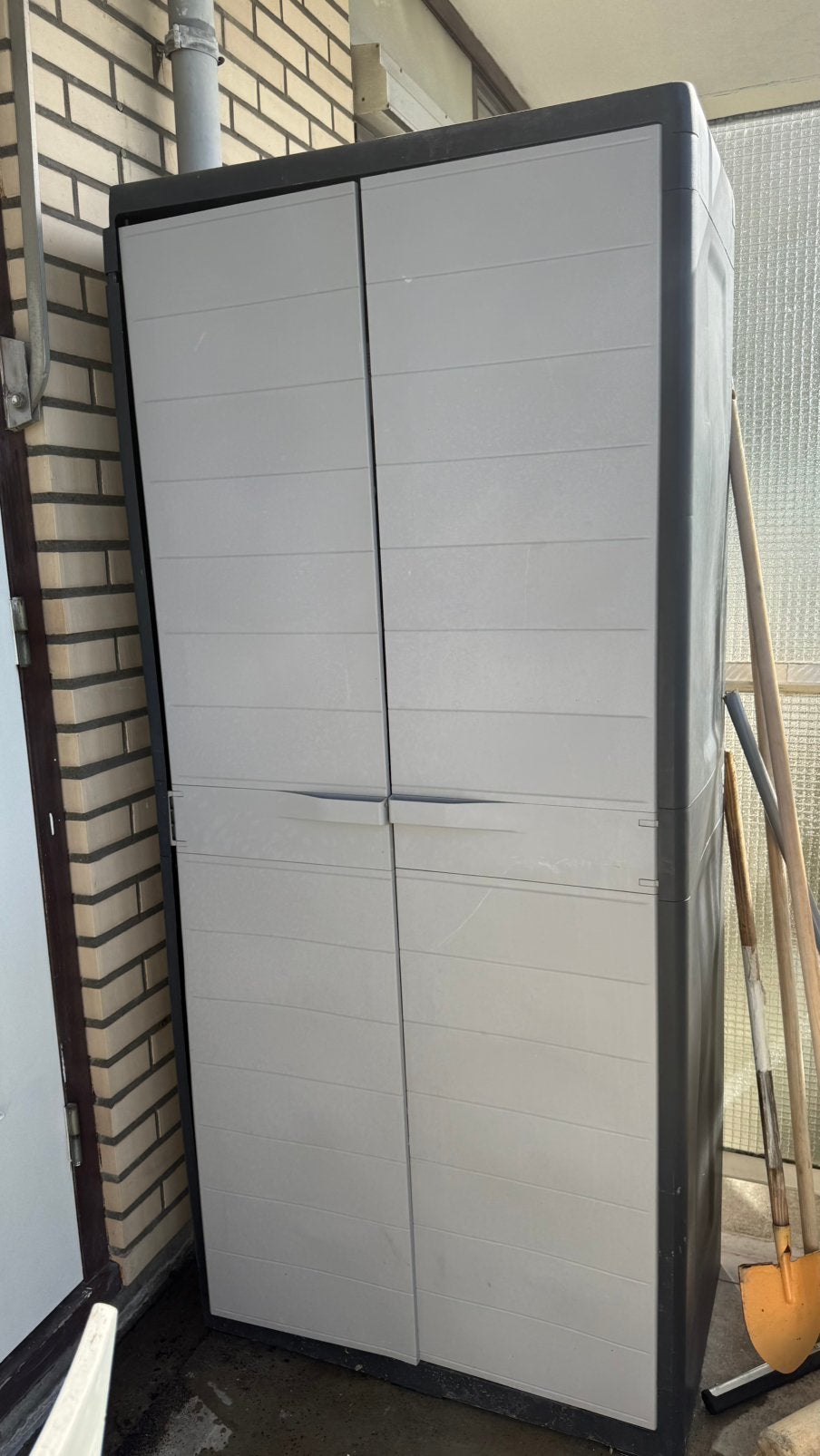 Kunststof kast (2 stuks), Tuin en Terras, Ophalen, Zo goed als nieuw, Kunststof, Overige typen