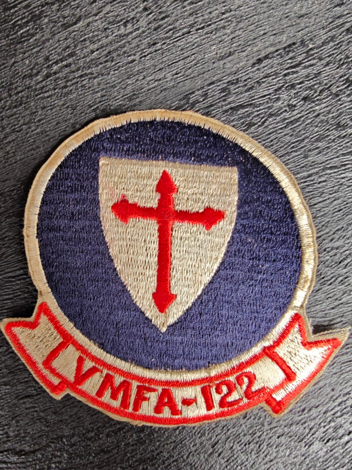 Patch VMFA-122 Vietnam periode, Ophalen of Verzenden, Luchtmacht, Nederland, Embleem of Badge