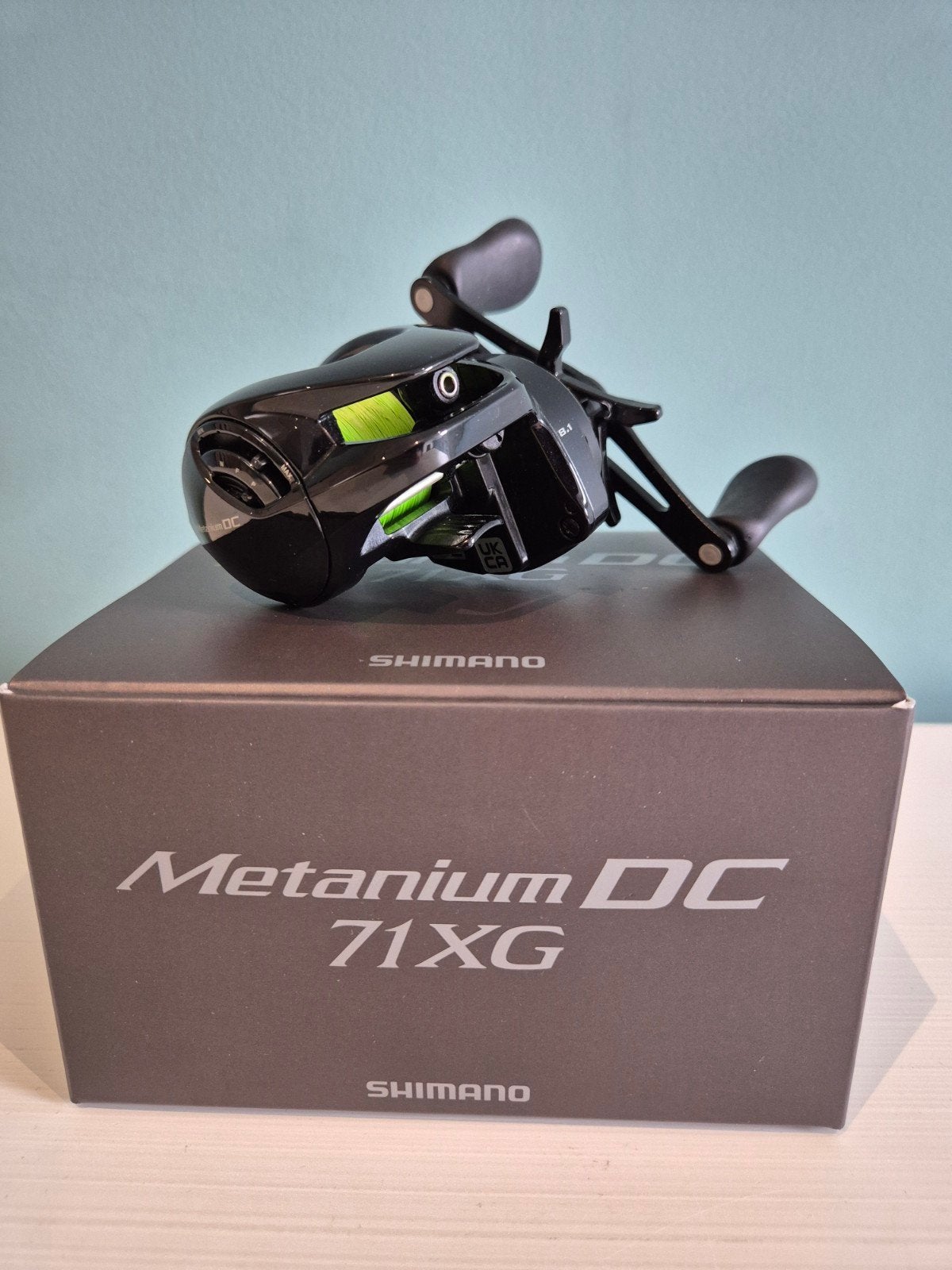 Shimano Metanium DC 71XG, Watersport en Boten, Ophalen of Verzenden, Zo goed als nieuw, Molen