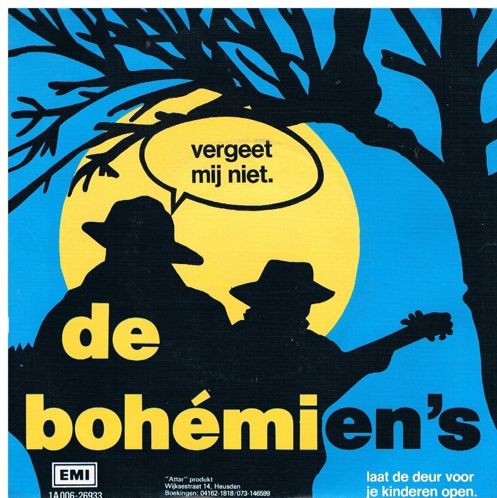 De Bohemiens    Vergeet me niet, Verzenden, Zo goed als nieuw, 12 inch, Levenslied of Smartlap