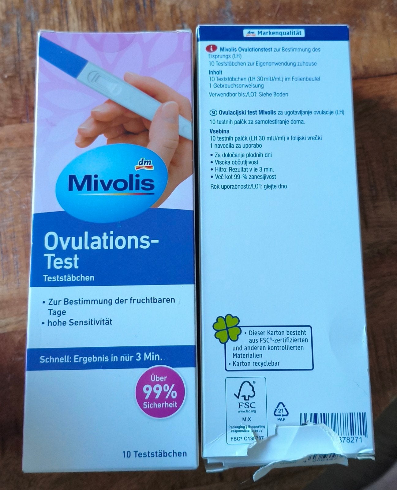 16 Mivolis Ovulatietesten, Ophalen, Zo goed als nieuw