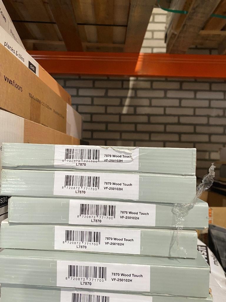 Opruiming plak pvc Vivafloors!! € 24,95 per m2, Ophalen, Nieuw, 25 tot 50 m², Overige typen