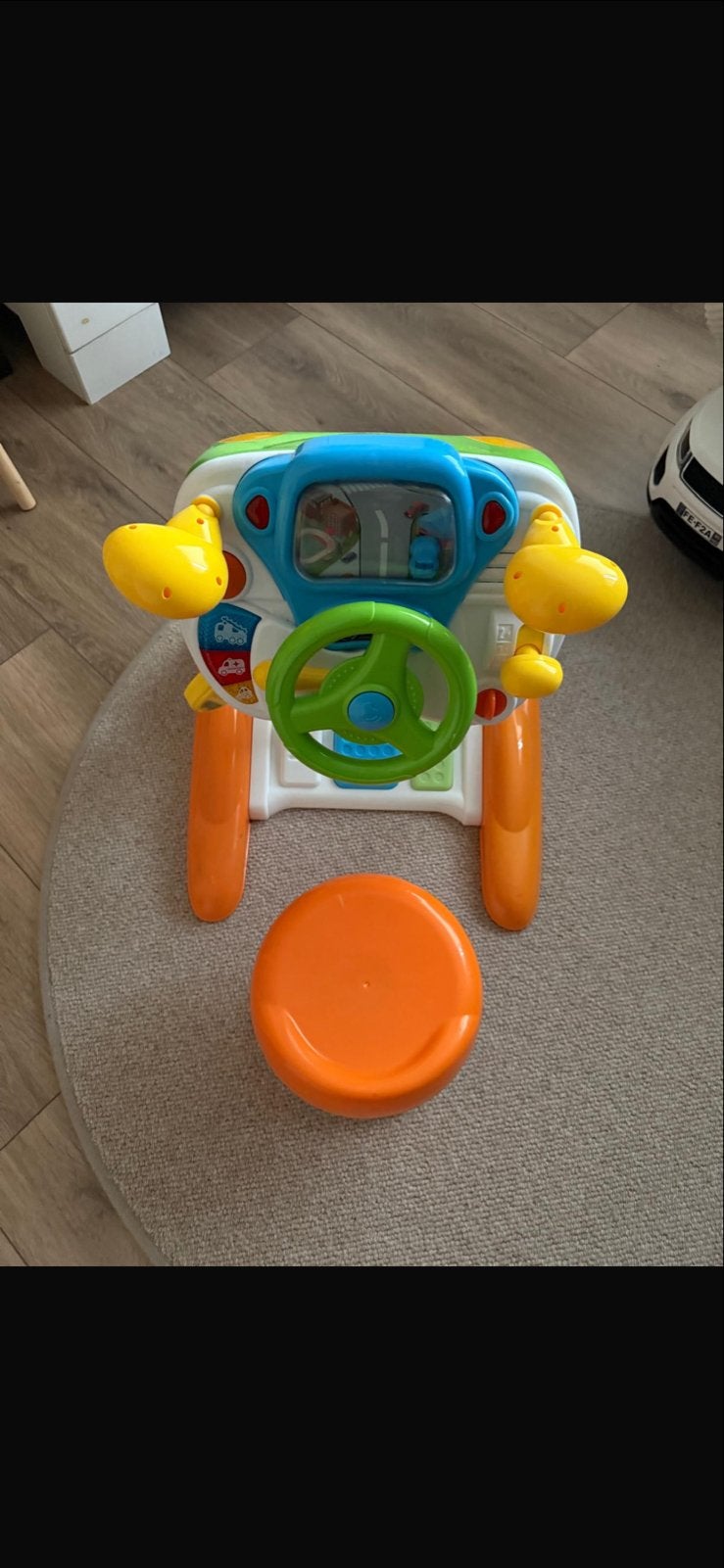 Big steps Speelstuur auto simulator, Ophalen, Zo goed als nieuw, Overige typen, Met licht