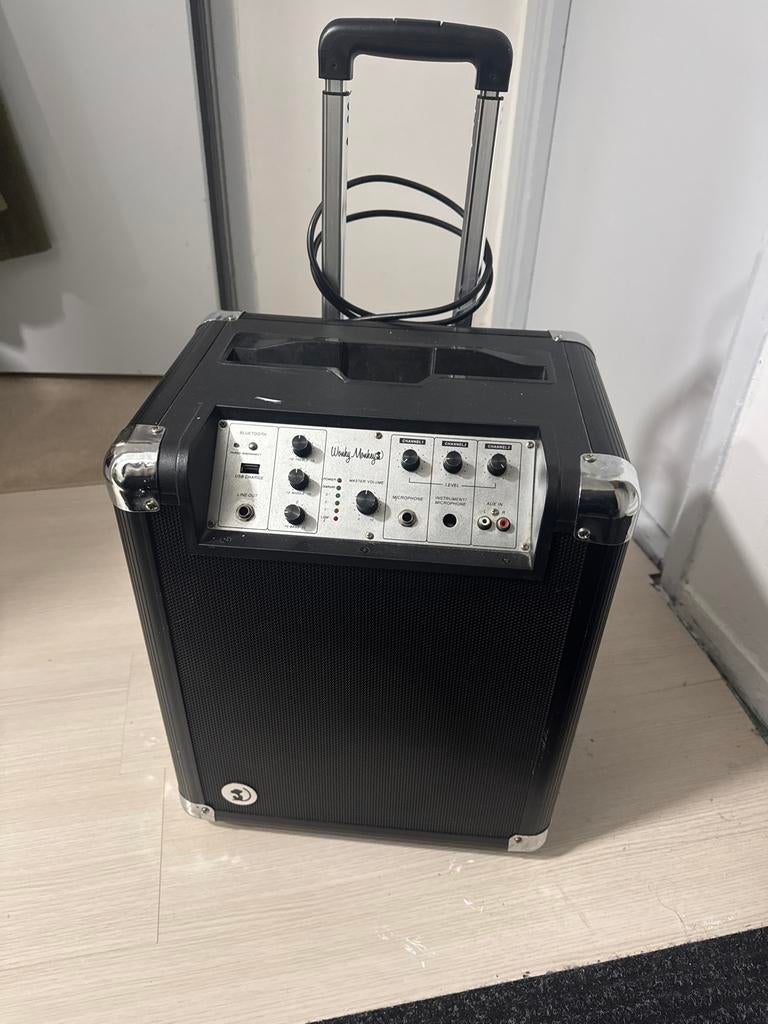 Wonky Monkey WM SP-8000BL Party Box met Bluetooth, Gebruikt, Overige typen, Minder dan 60 watt, Ophalen