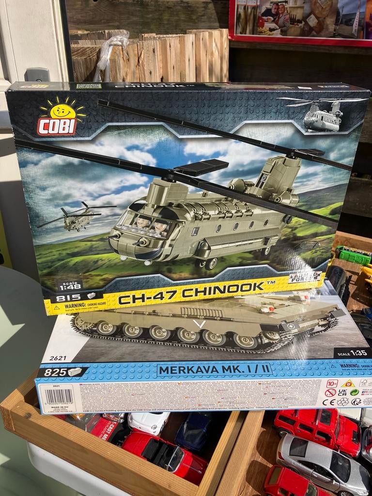 Cobi Bouwstenen CH-47 Chinook Helikopter 1:48, Ophalen of Verzenden, Nieuw, Overige merken