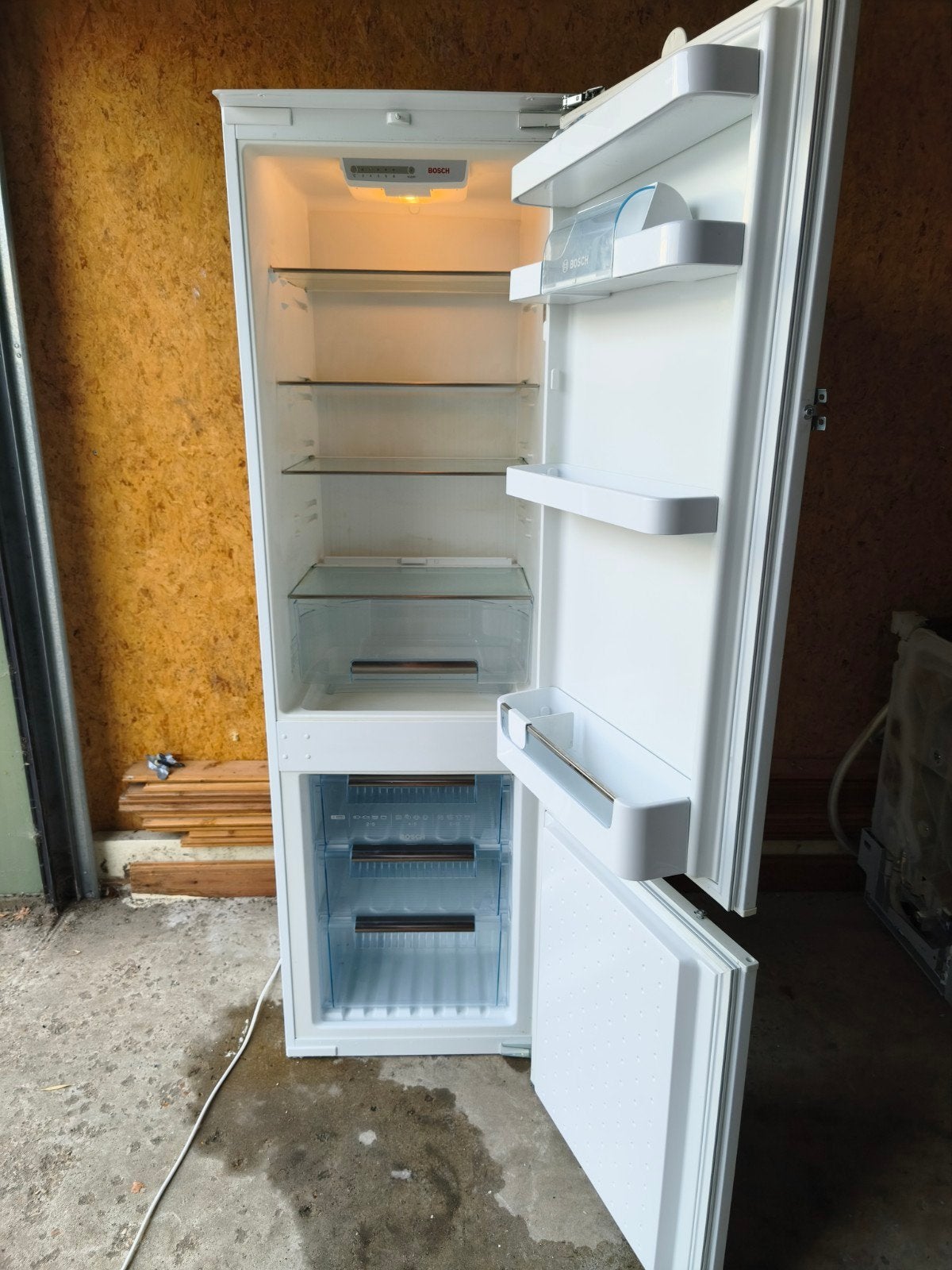 Bosch inbouw Koel-vriescombinatie, 200 liter of meer, Ophalen, Met aparte vriezer, 160 cm of meer