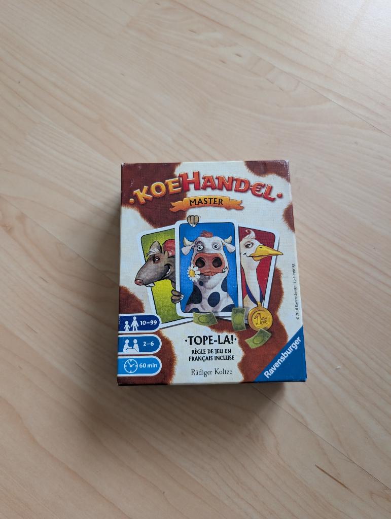 Koehandel Master kaartspel, Vijf spelers of meer, Ophalen of Verzenden, Gebruikt, Ravensburger