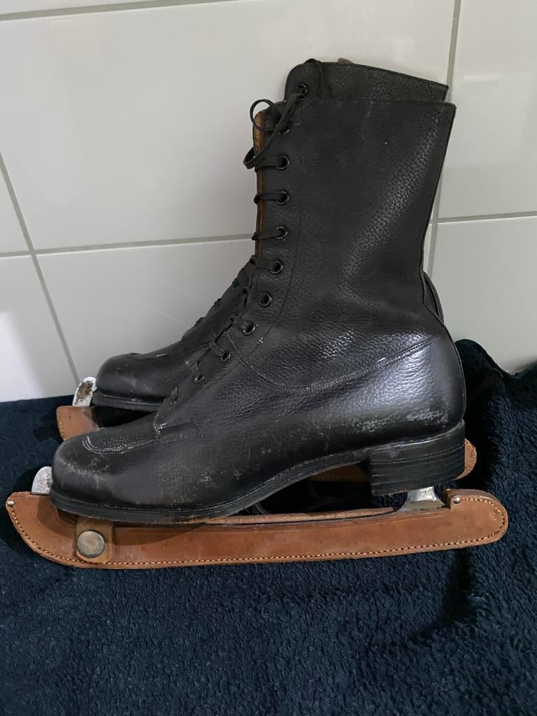 Antieke Veterlaarsjes schaatsen, Antiek en Kunst, Ophalen of Verzenden