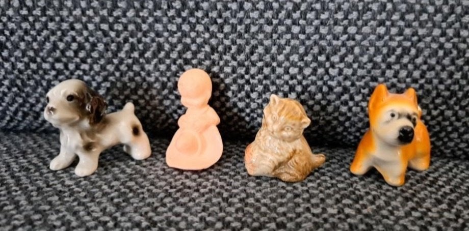 4 Mini figuurtjes, Ophalen of Verzenden, Zo goed als nieuw