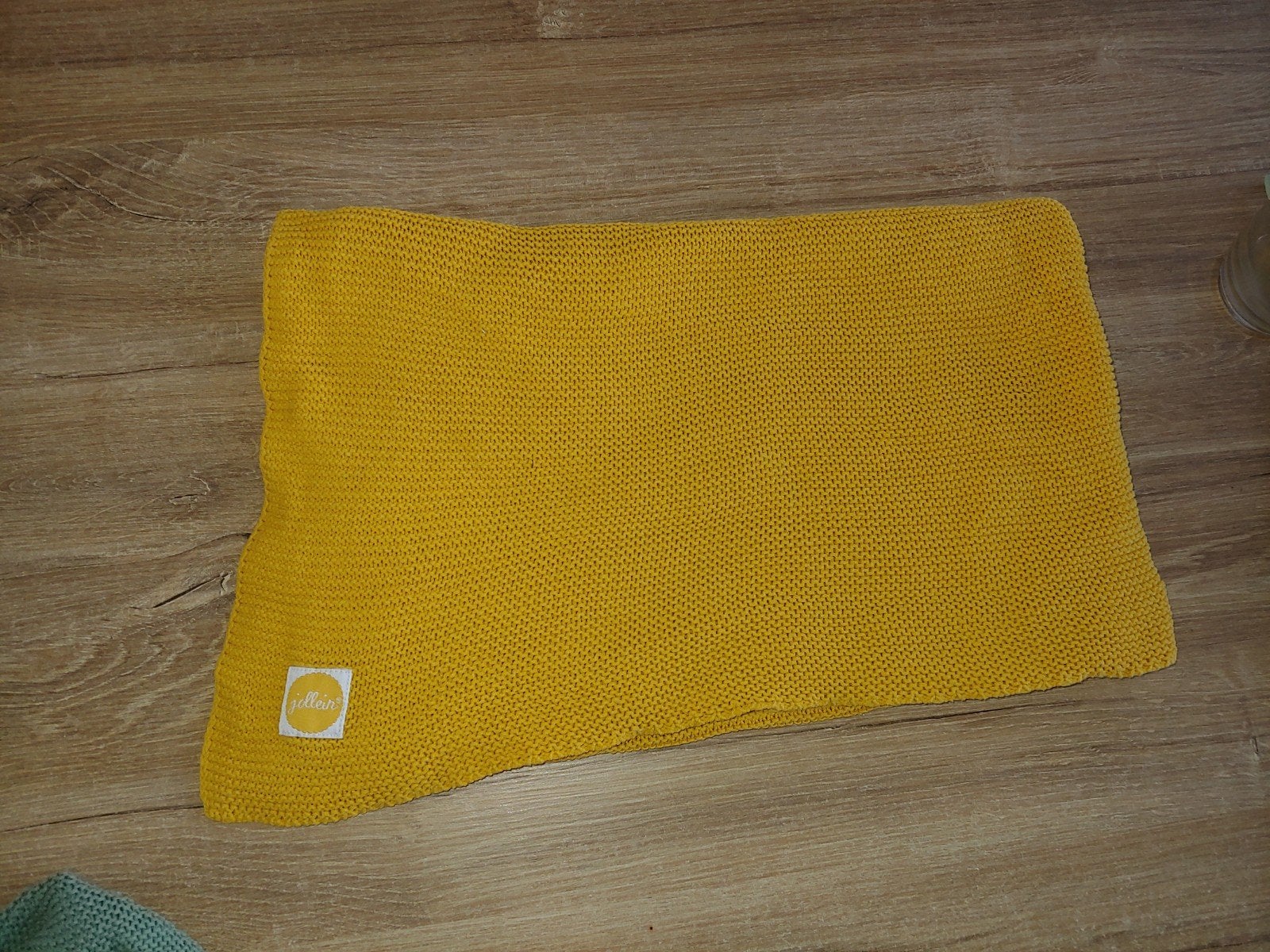 Jollein wiegdeken, Gebruikt, Jongetje of Meisje, Geel, Ophalen of Verzenden