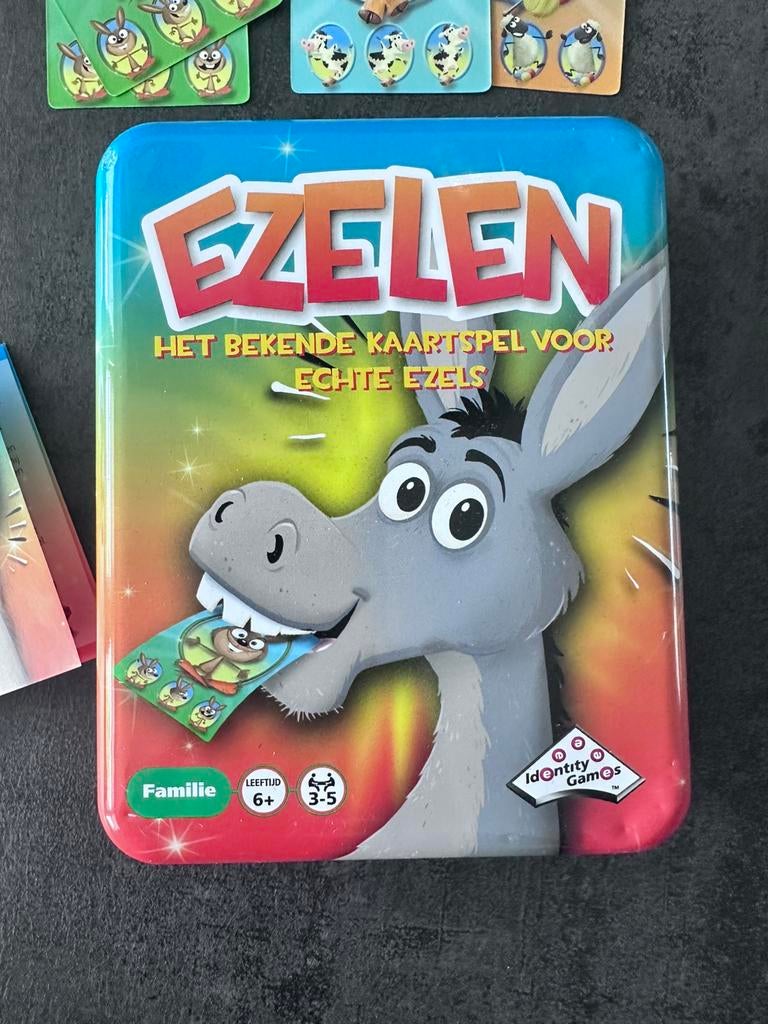 Ezelen, Hobby en Vrije tijd, Gezelschapsspellen | Kaartspellen, Ophalen of Verzenden, Nieuw