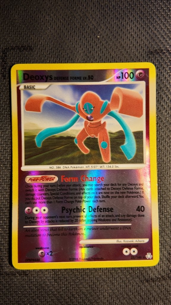 Deoxys Defense Forme 25 Legends Awakened | Pokemon kaart, Ophalen, Zo goed als nieuw, Losse kaart, Foil