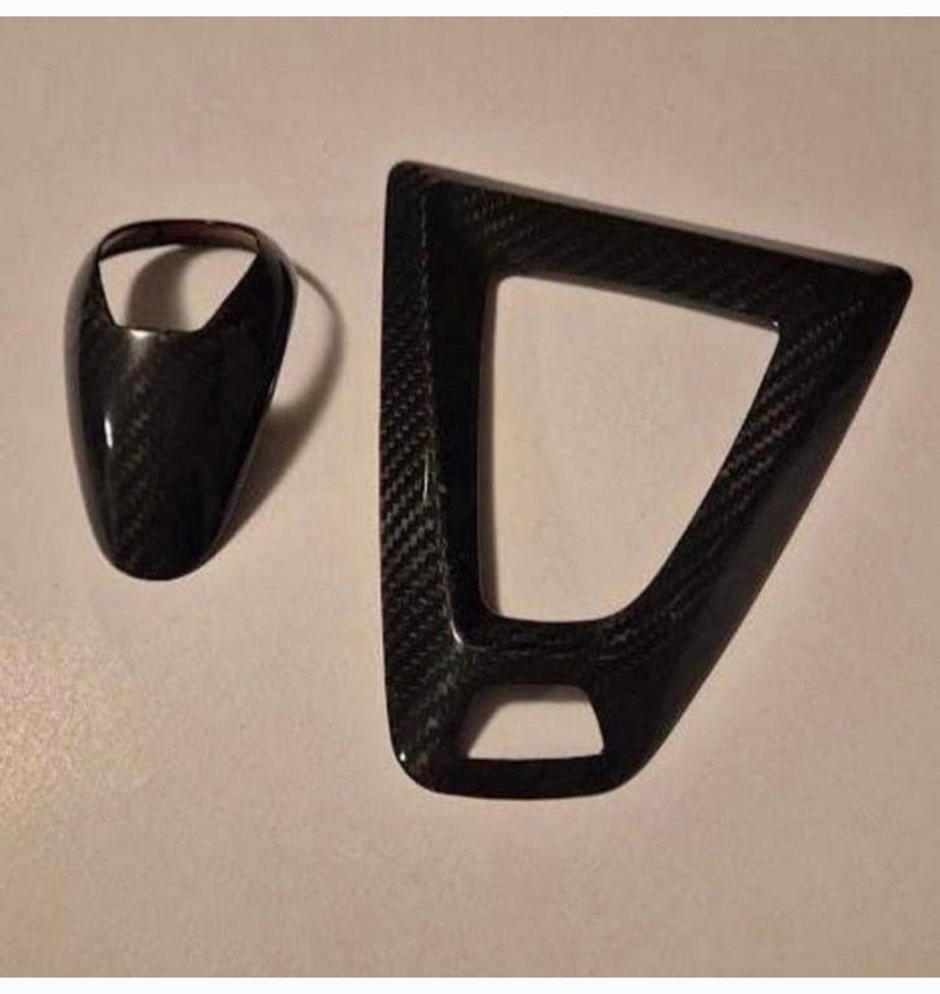 BMW M3 / M4 F80 F82 F83 – Carbon Pookknop Cover (RHD), Ophalen of Verzenden, H, H, H