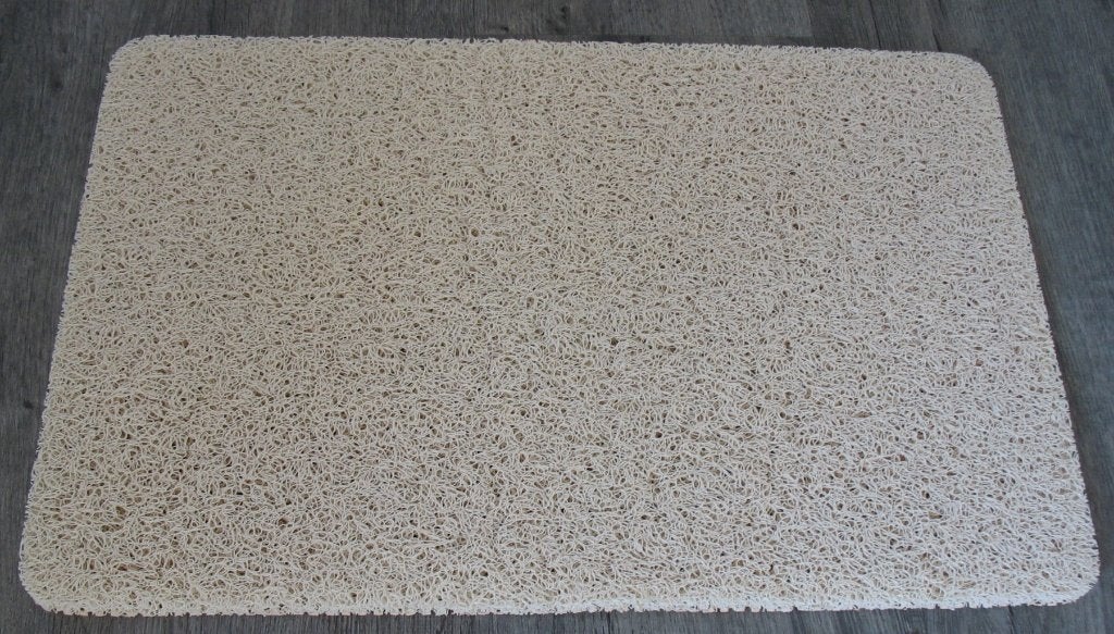 Antislip badmat, Ophalen of Verzenden, Zo goed als nieuw, Beige, Badmat