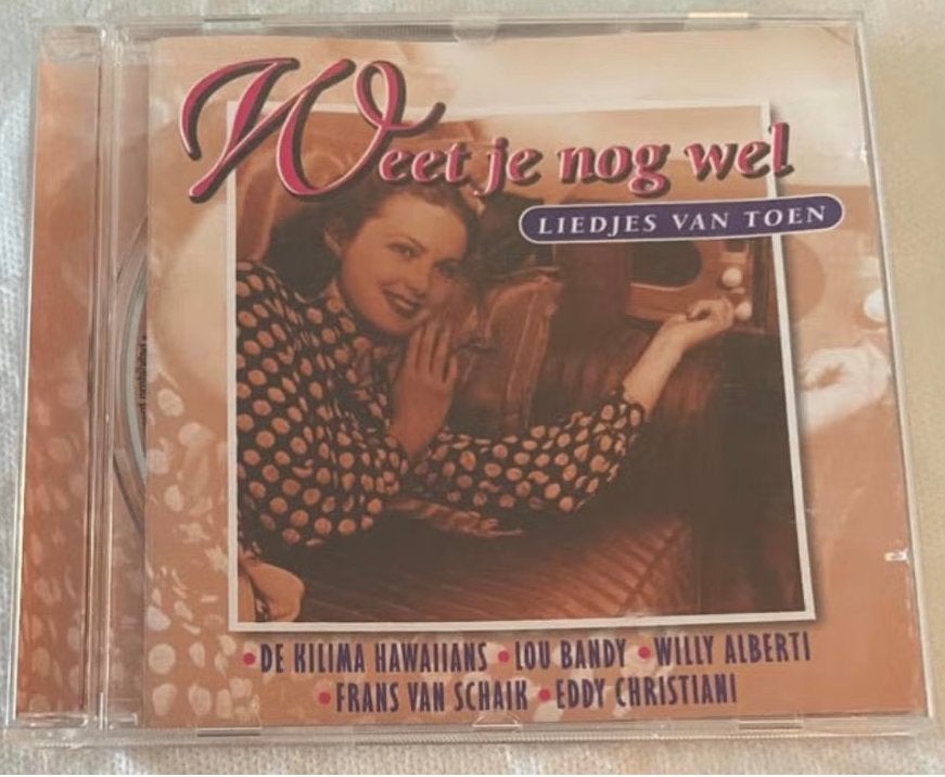 CD Weet je nog wel liedjes van toen, Ophalen of Verzenden, Zo goed als nieuw, Pop