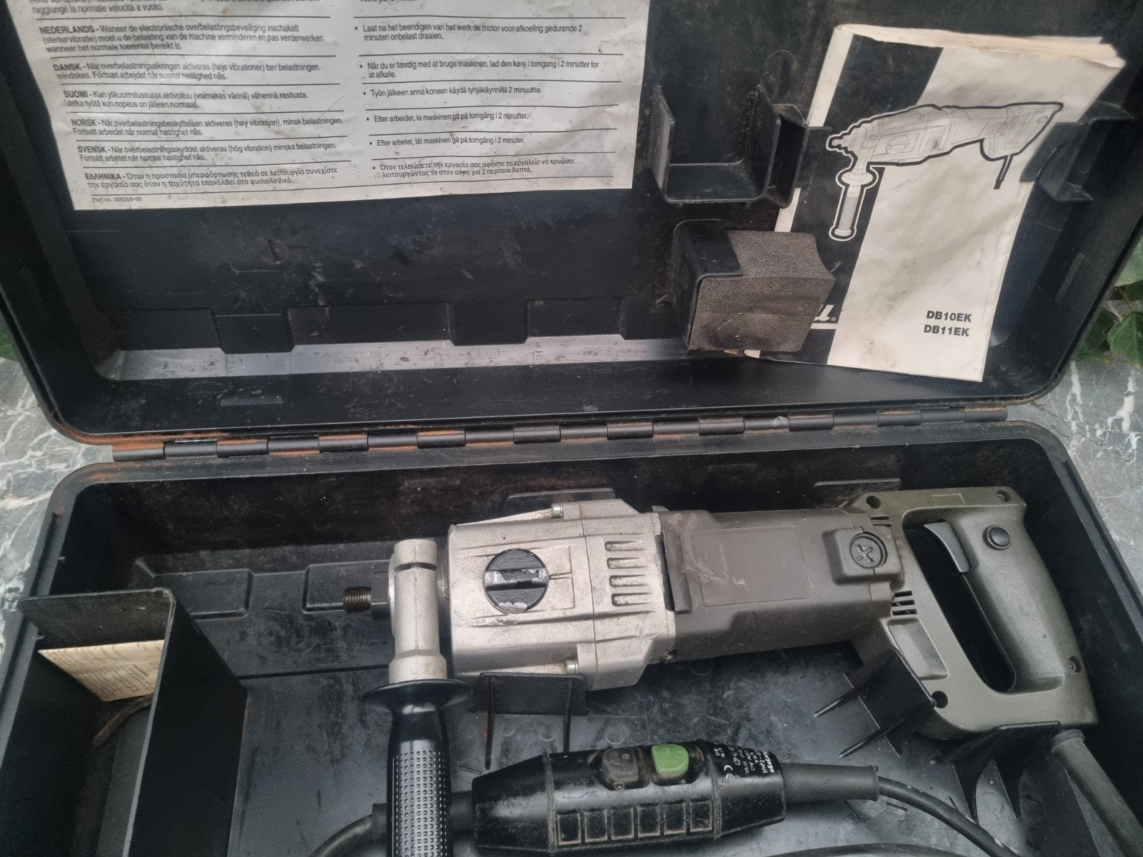 ELU Diamant Boormachine - Krachtige Boor voor Professionals, Doe-het-zelf en Verbouw, Ophalen of Verzenden, Gebruikt, 600 watt of meer