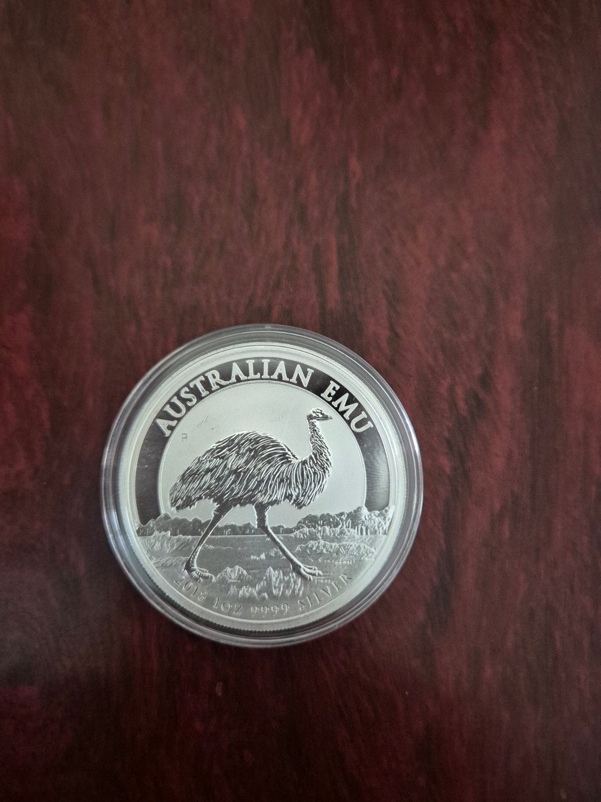 0.999 zilver ounce Australië 2018 Emu, Postzegels en Munten, Ophalen of Verzenden, Zilver