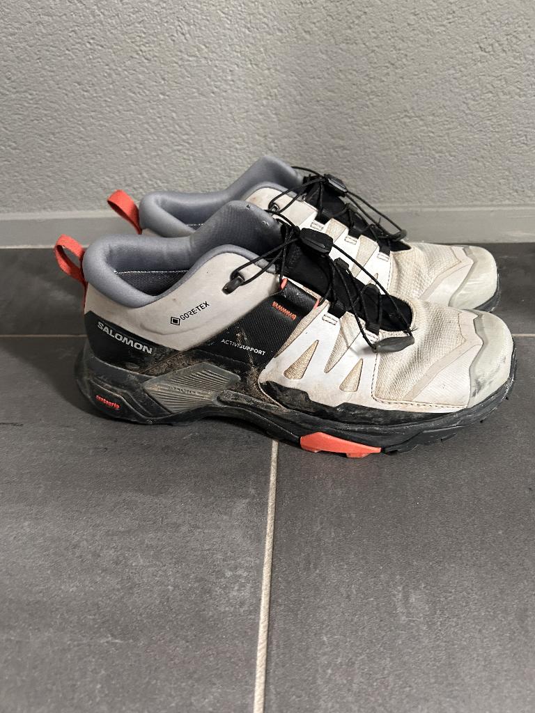 SALOMON X Ultra 4 Wide GTX W, Ophalen of Verzenden, Gebruikt, Schoenen