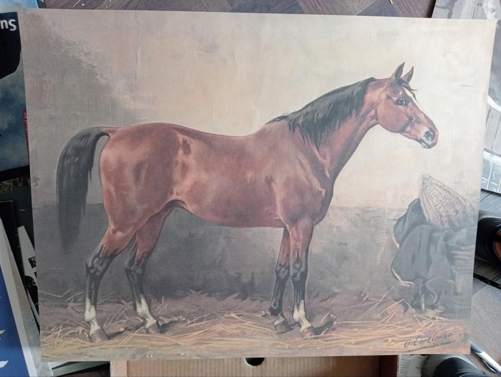 Otto Eerelman prent Paard, Ophalen of Verzenden, Voor 1940, Gebruikt, Overige onderwerpen