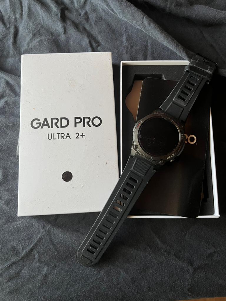 Gard Pro ultra 2+, Sieraden, Tassen en Uiterlijk, Smartwatches, Zwart, Ophalen of Verzenden, Zo goed als nieuw, Waterdicht
