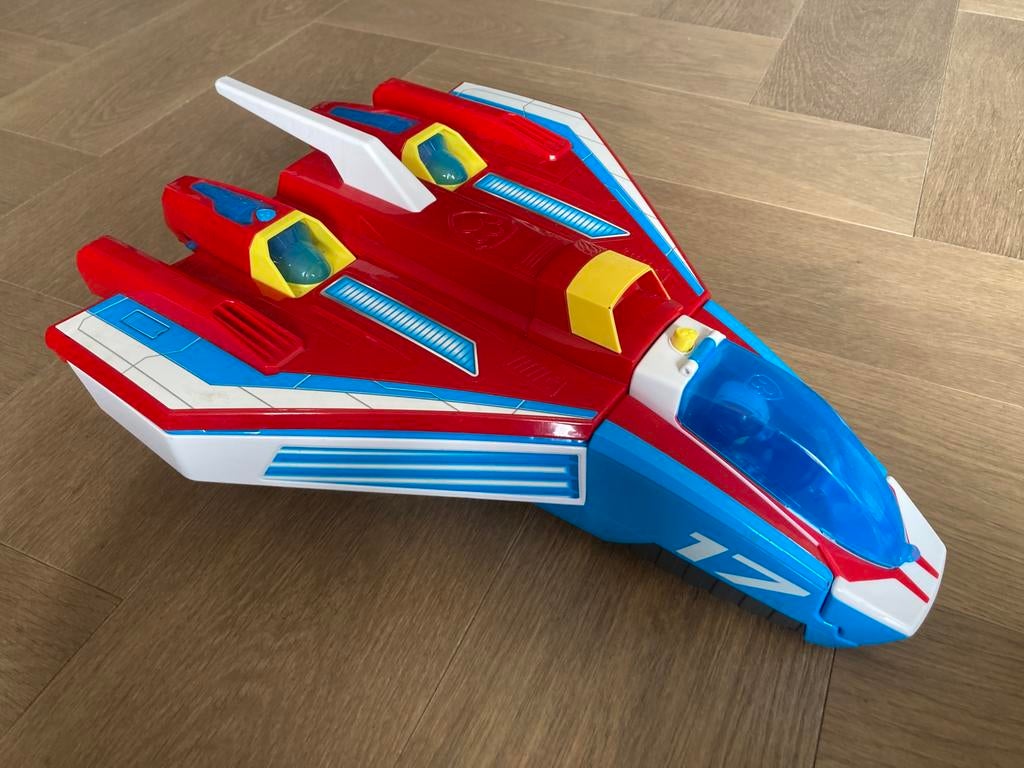 Paw patrol jet met rider, Ophalen of Verzenden, Gebruikt