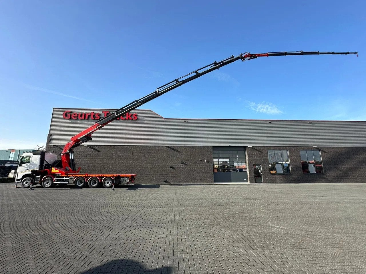 Volvo FH 540 10X4 + FASSI F1650RAL.2.28 + JIB L616L KRAAN/KR, Auto's, Automaat, Euro 6, Wit, Bedrijf