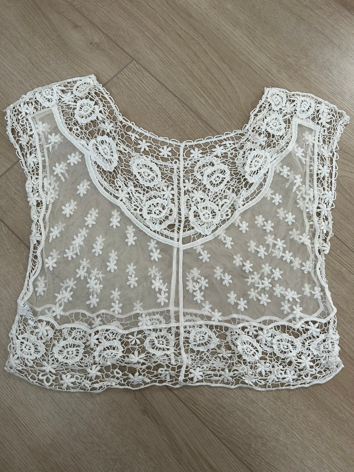 Top kant 38-40 nieuw, Maat 38/40 (M), Wit, Nieuw, Ophalen of Verzenden