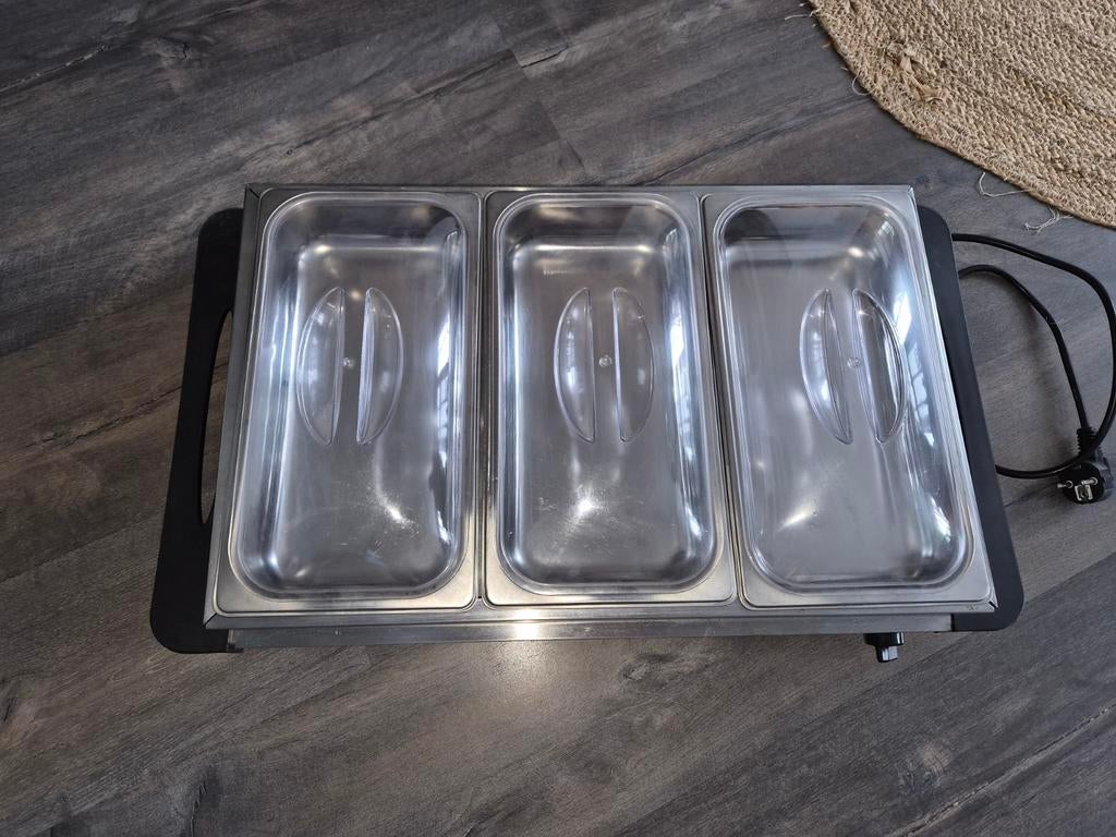 warmhoudplaat new, Ophalen, Zo goed als nieuw