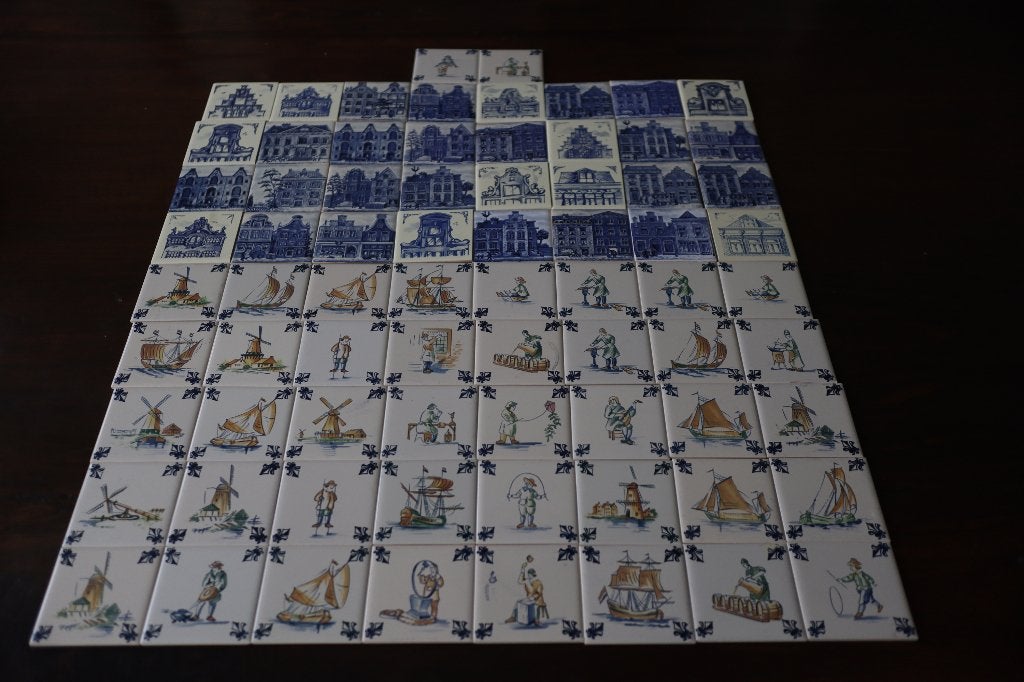 KLM Huisjes en Tegeltjes, Ophalen, Gebruikt, 41 t/m 60
