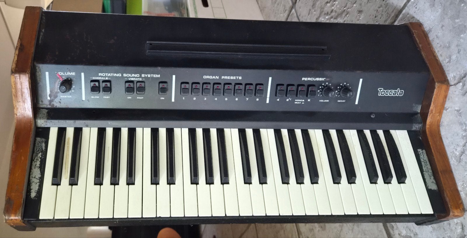 Crumar Toccata Orgel - Vintage Elektronisch Orgel, Ophalen, Gebruikt, 1 klavier, Orgel