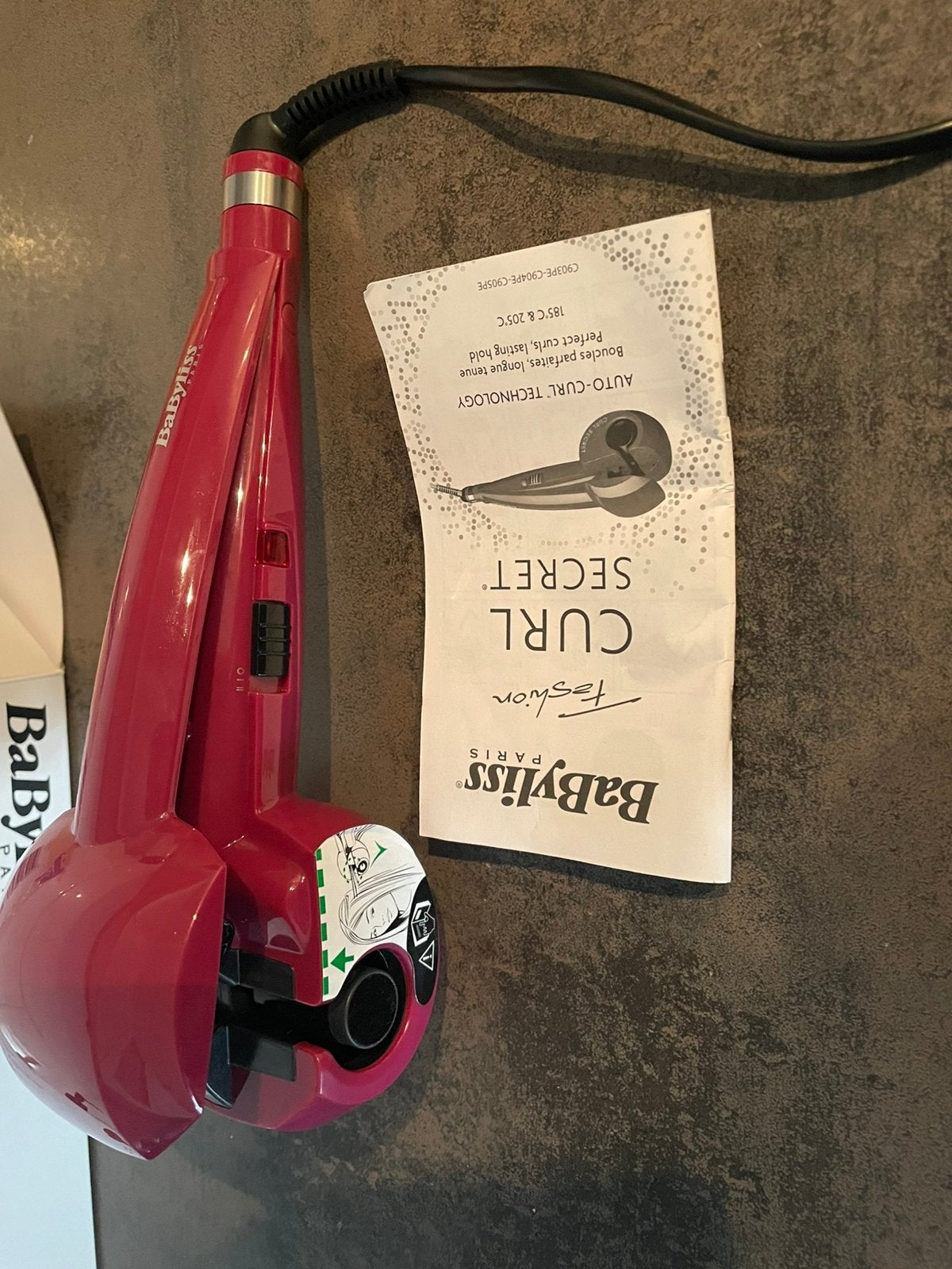 BaByliss Curl Secret Fashion krultang, Witgoed en Apparatuur, Persoonlijke-verzorgingsapparatuur, Zo goed als nieuw, Haarverzorging