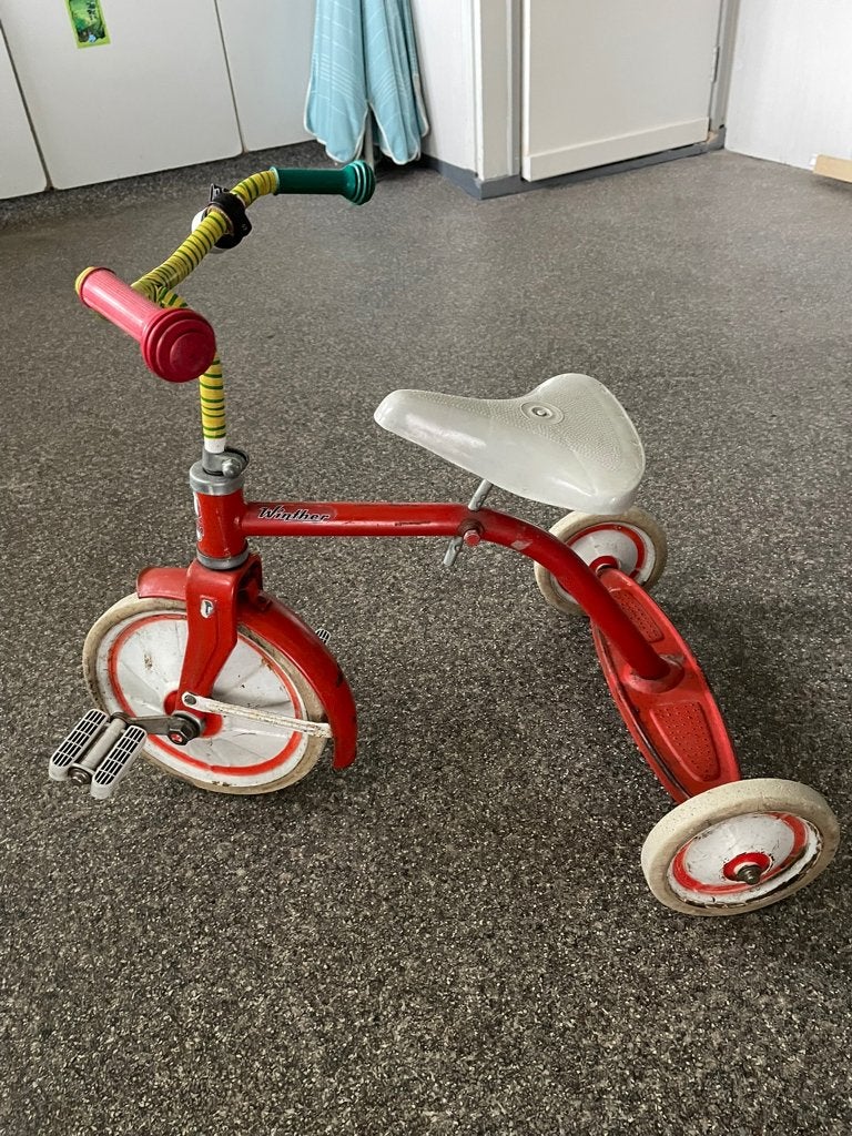 Kinderdriewieler, Ophalen, Gebruikt, Minder dan 16 inch