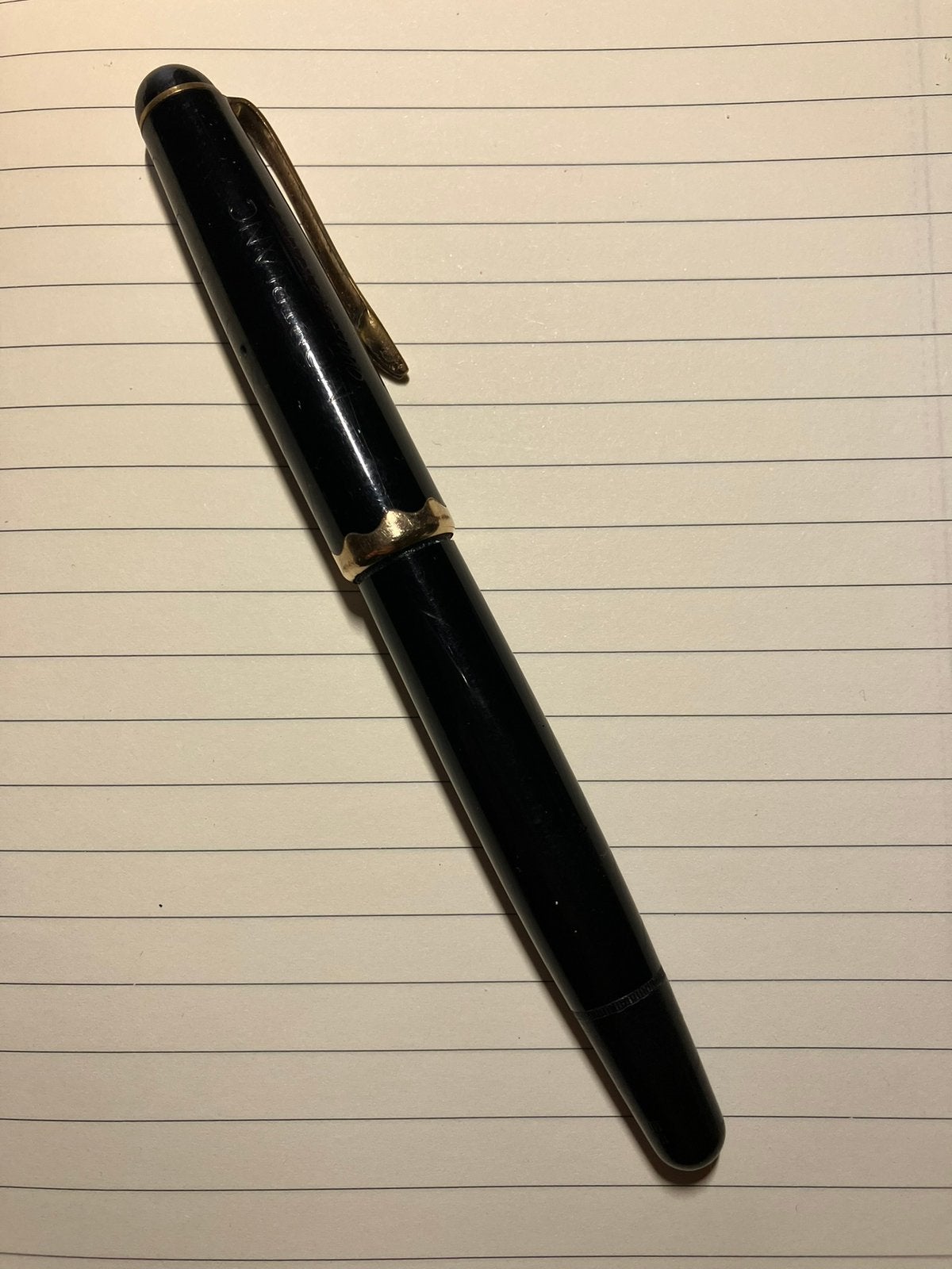 Montblanc Monte Rosa 042G EF vulpen, Verzamelen, Pennenverzamelingen, Verzenden, Gebruikt, Vulpen, Mont Blanc