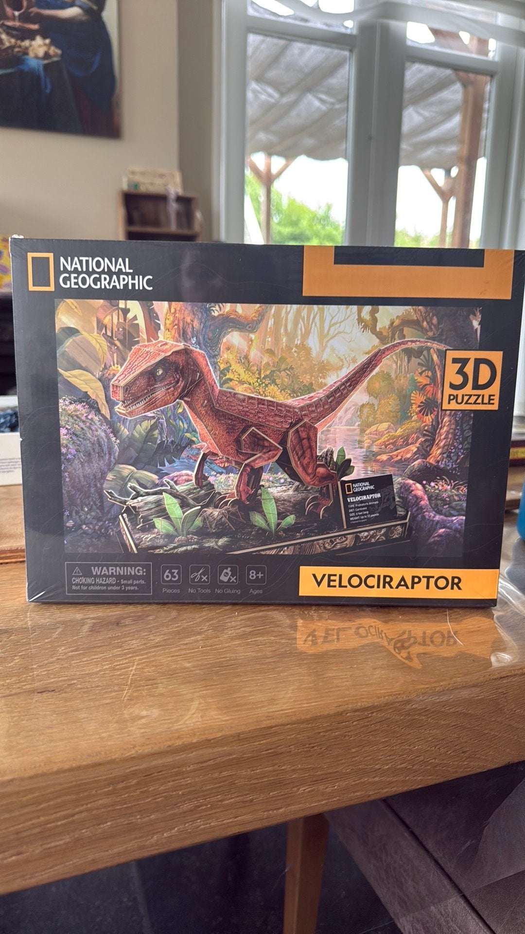 Dinosaurus 3D puzzel - NIEUW in doos, Ophalen of Verzenden, Nieuw, Jongen of Meisje