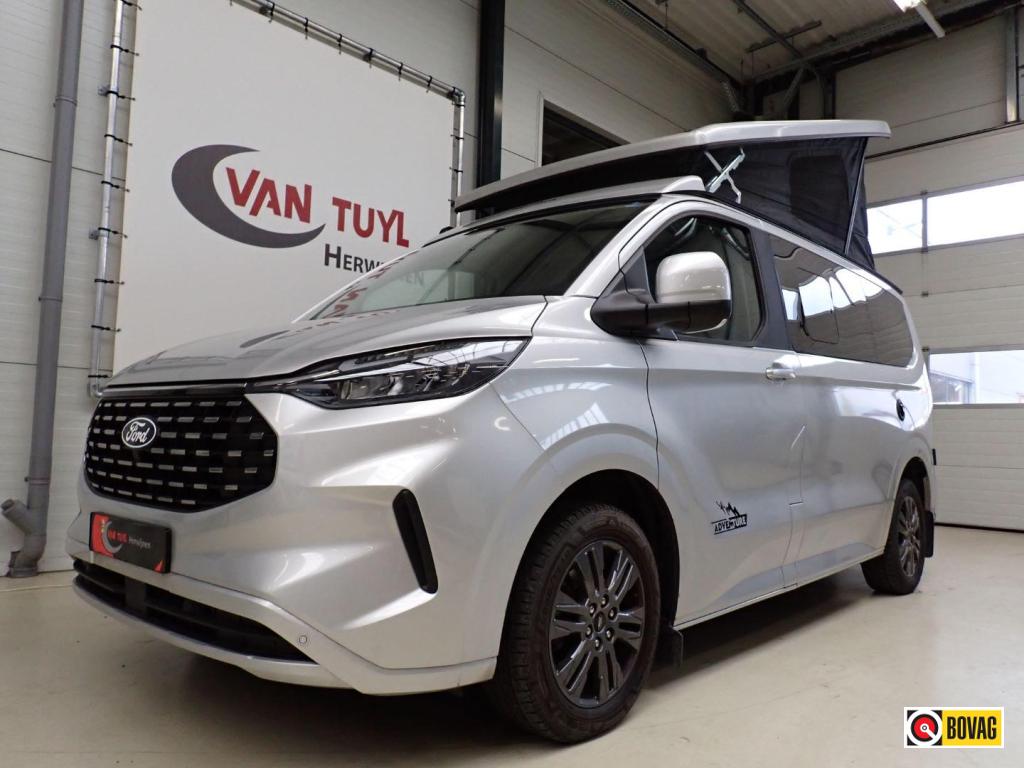 Ford Nugget Automaat / NIEUW MODEL / Droogtoilet, Automaat, Buscamper of Camperbus, Airbags, Luifel