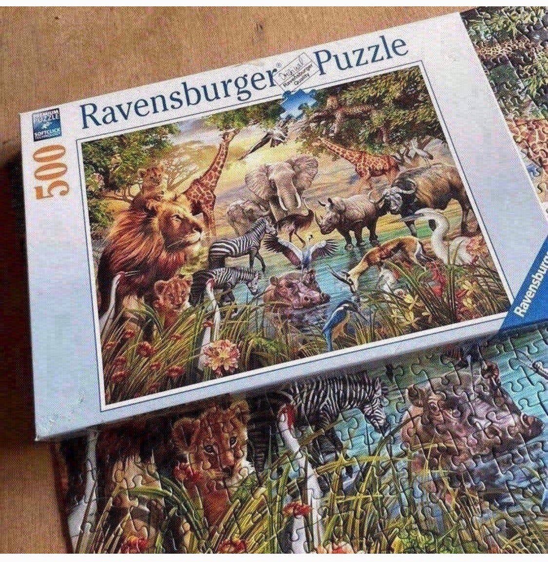 Puzzel, Ophalen, 500 t/m 1500 stukjes, Gebruikt