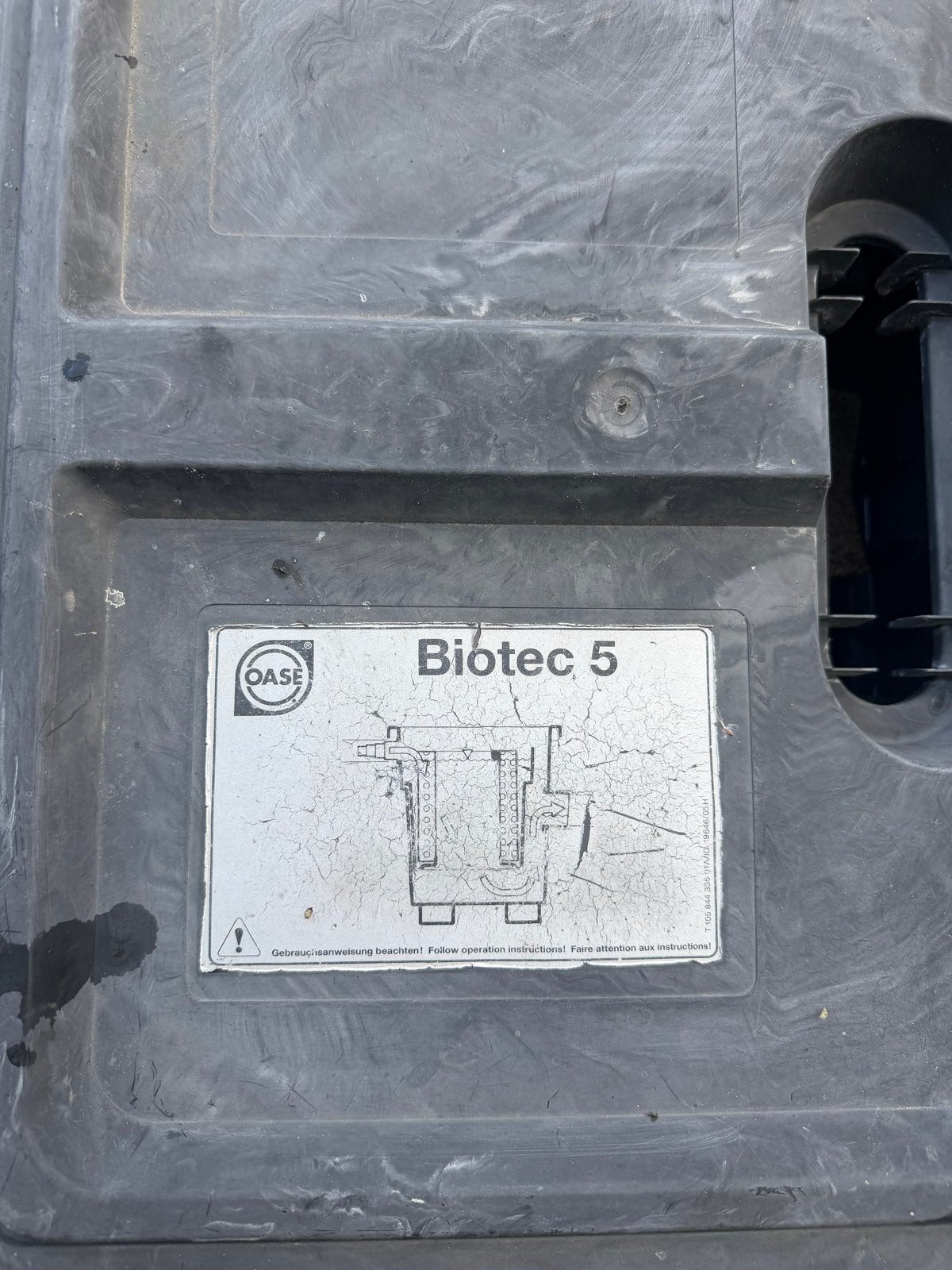 Complete Vijverset: Pomp, Filter (Oase Biotec 5) en Vijverst, Tuin en Terras, Ophalen of Verzenden, Zo goed als nieuw, Vijverfilter