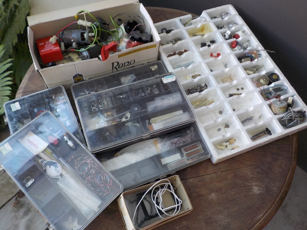 Groot lot verzameling Vintage Modelvliegtuig Robbe Graupner, Ophalen of Verzenden, Gebruikt, Elektro