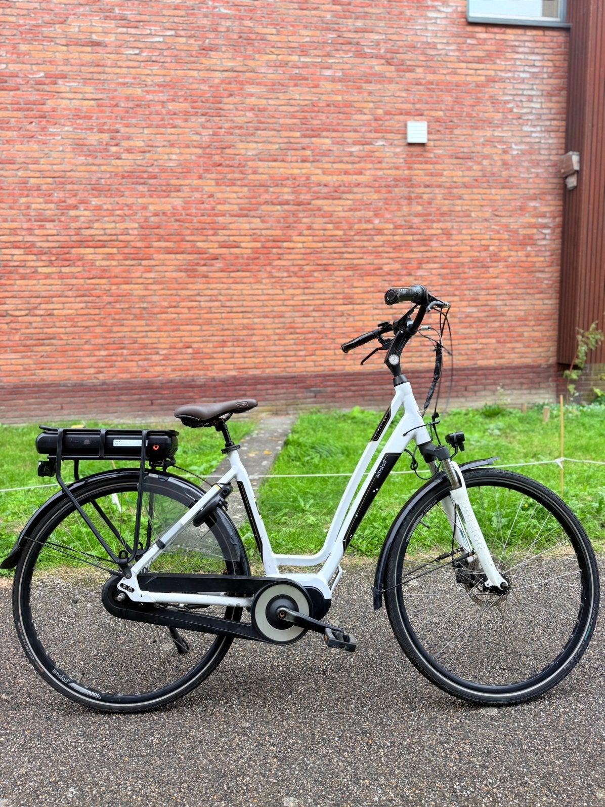 Amslod Wellington MX-600 elektrische fiets middenmoter 2accu, 51 tot 55 cm, Ophalen, Zo goed als nieuw, Overige merken