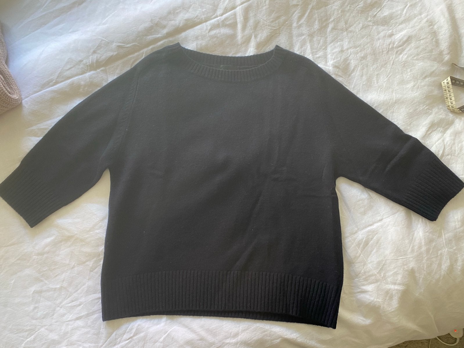 FFC trui donkerblauw wol met cashmere, Ophalen, Zo goed als nieuw, Maat 38/40 (M), Blauw