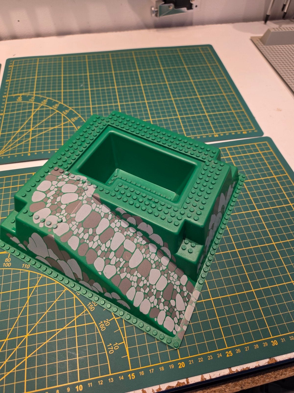 Lego verhoogde grondplaat (nr2552) zeer netjes, Ophalen, Zo goed als nieuw