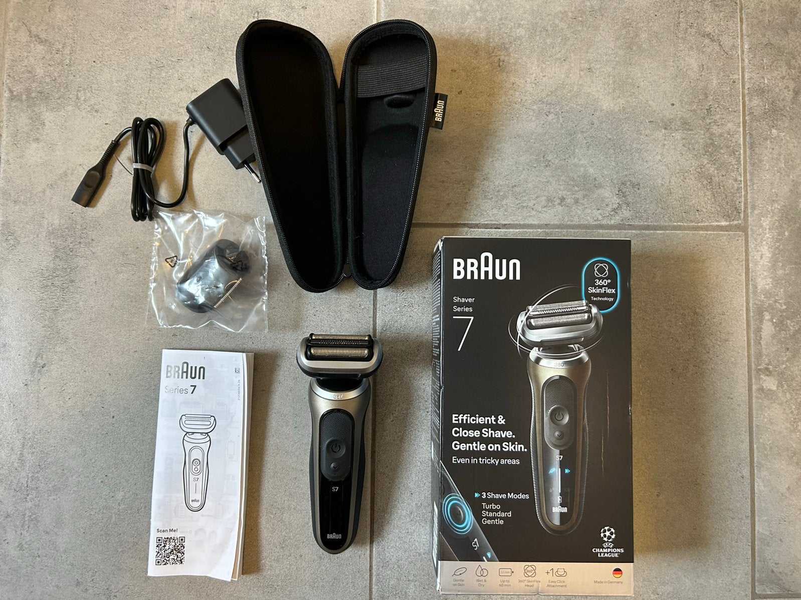 Braun series 7 scheerapparaat - zo goed als nieuw, Ophalen of Verzenden, Zo goed als nieuw, Scheren en Epileren