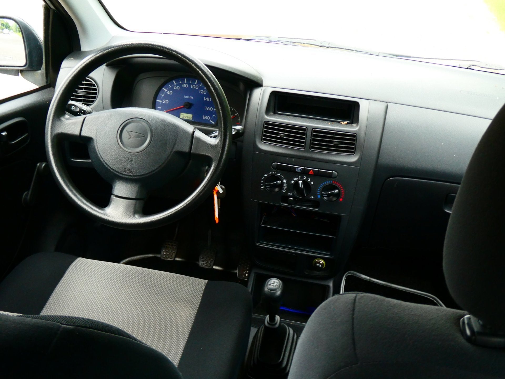 Daihatsu Cuore 1.0-12V 2e eig. 64.000km. Stuurbekr. Zuinig N, Auto's, Stof, 18 €/maand, 4 stoelen, Cuore
