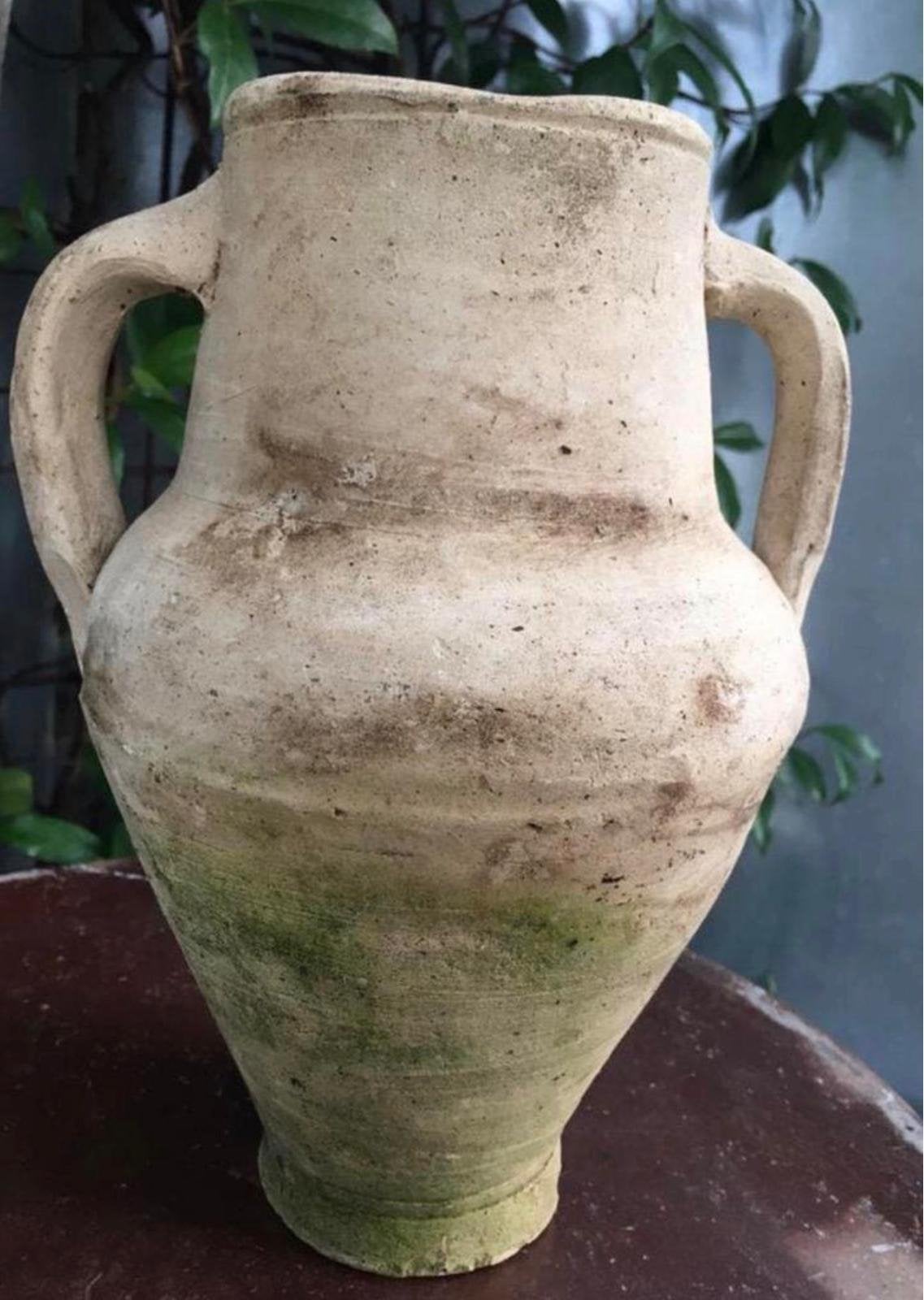 Antieke Terracotta Vaas Kruik Uniek Ambachtswerk, Ophalen