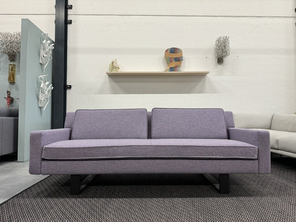 Nieuw Gelderland 7850 Bank 2,5 Zits Amdal paars Design Stof, 150 tot 200 cm, Ophalen of Verzenden, Rechte bank, Info@gelderlanddesign.com